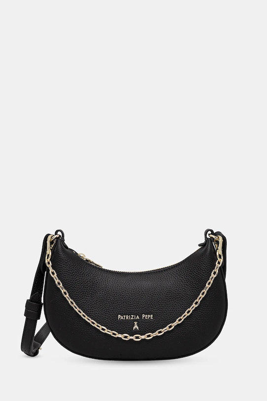 Кожаная сумка Patrizia Pepe, черный
Кожаная сумка Patrizia Pepe, черный