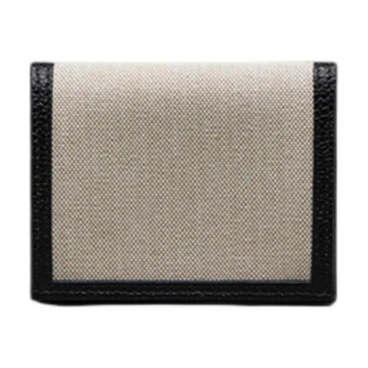 THOM BROWNE Кожаный с тканевыми вставками мужской бумажник бежево-черный
THOM BROWNE Кожаный с тканевыми вставками мужской бумажник бежево-черный