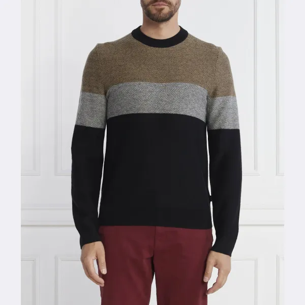 Шерстяной свитер обычного кроя Marameo Boss, черный
Шерстяной свитер обычного кроя Marameo Boss, черный