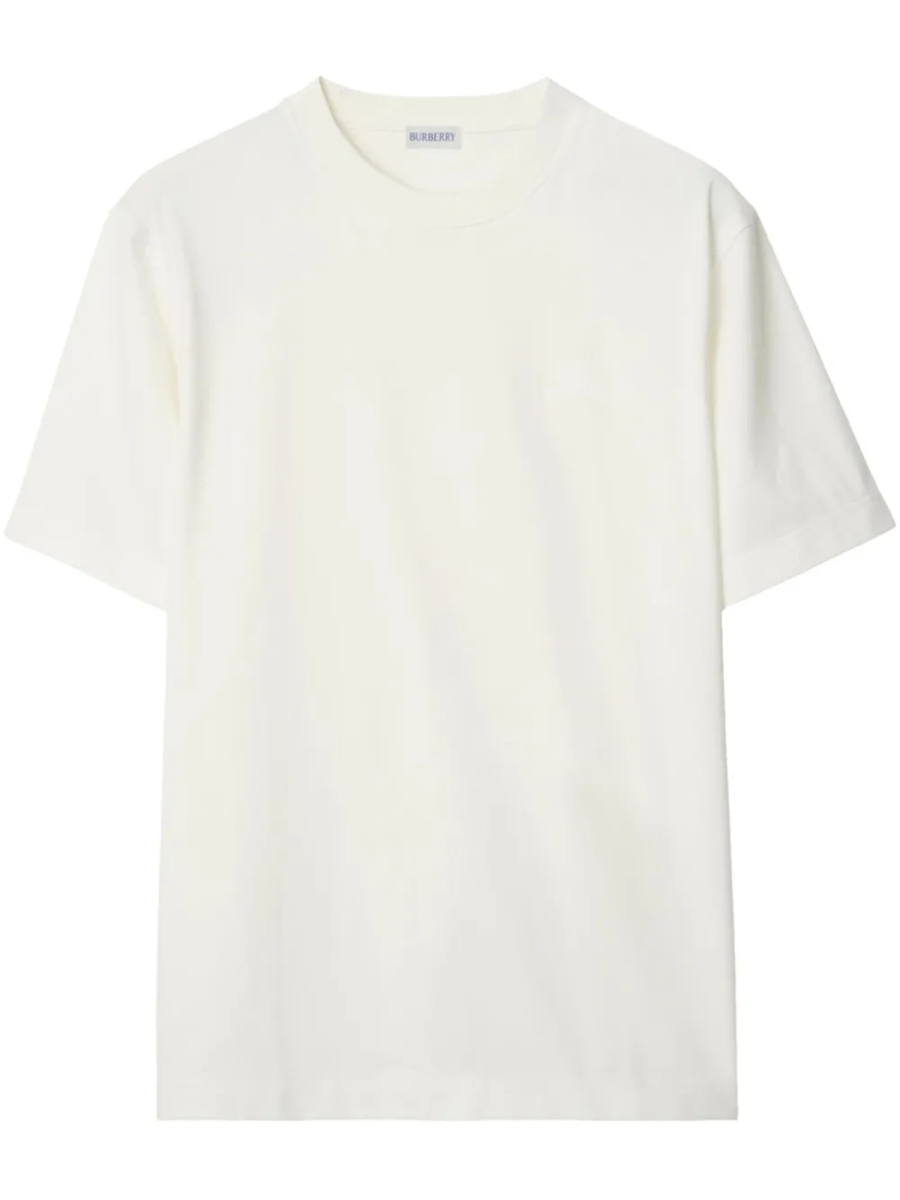 Футболка Equestrian Knight Burberry, белый 
Футболка Equestrian Knight Burberry, белый