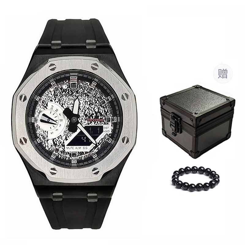 Casio Мужские часы с жидкокристаллическим/аналоговым двойным дисплеем 44 мм серебристые
Casio Мужские часы с жидкокристаллическим/аналоговым двойным дисплеем 44 мм серебристые