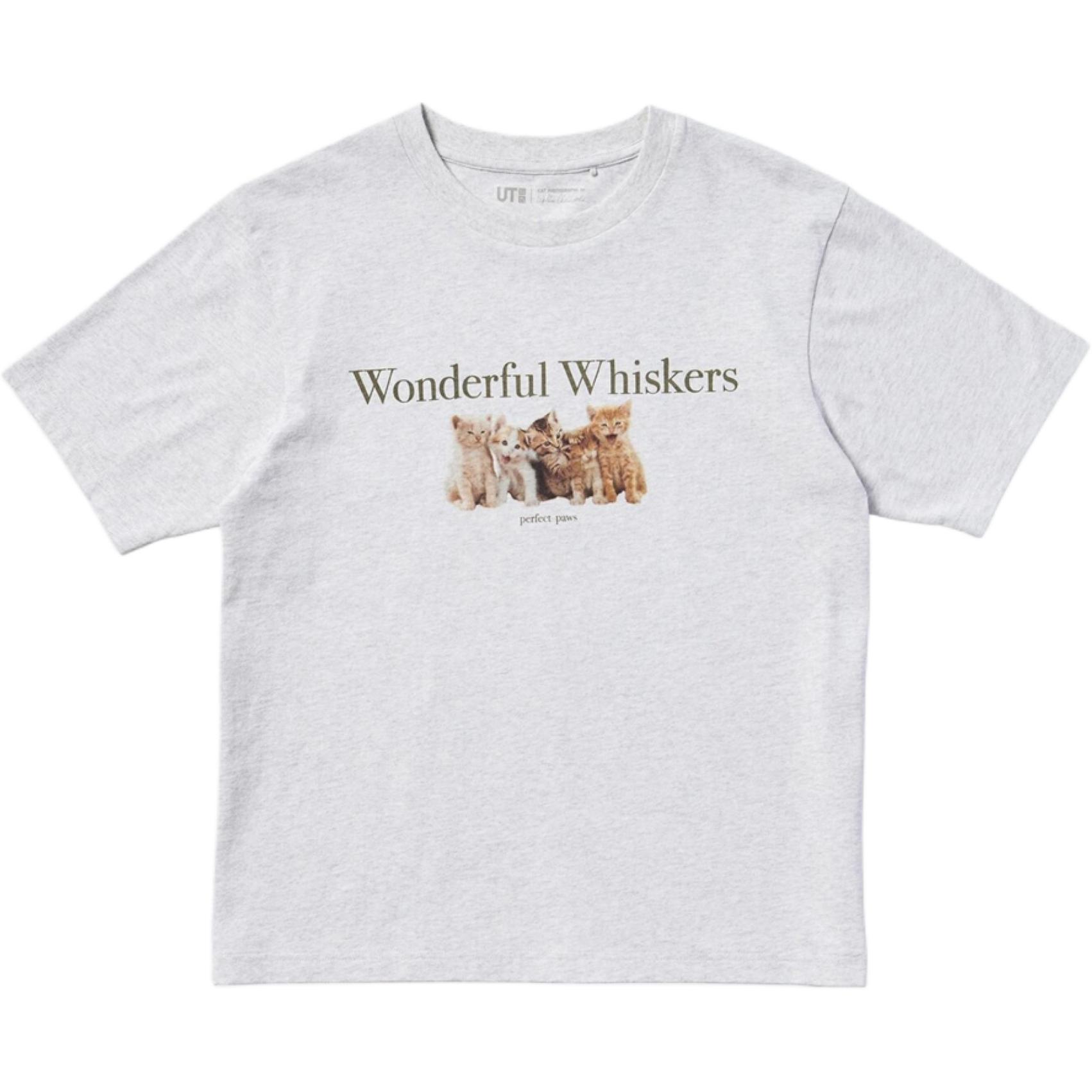 Футболка Walter Chandoha Collaboration женская светло-серая UNIQLO, светло-серый
Футболка Walter Chandoha Collaboration женская светло-серая UNIQLO, светло-серый