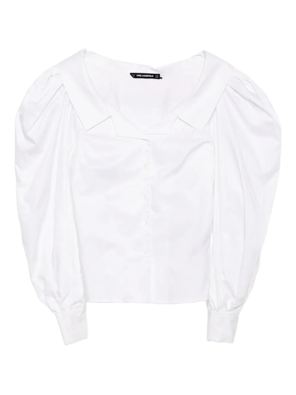 Поплиновая рубашка с открытыми плечами KARL LAGERFELD, белый
Поплиновая рубашка с открытыми плечами KARL LAGERFELD, белый