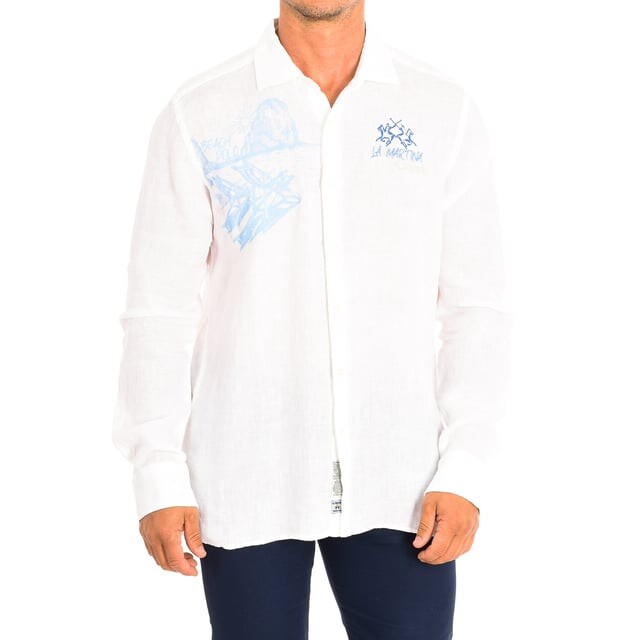 Мужская рубашка с длинным рукавом tmc304 tl319 La Martina, белый
Мужская рубашка с длинным рукавом tmc304 tl319 La Martina, белый