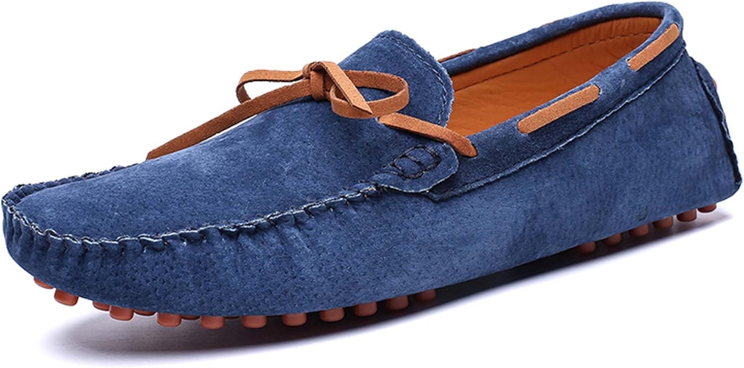 Мужские лоферы DZBAJRQM, ручная работа, замшевые туфли, комфортные балетки, мужские прогулочные спортивные туфли, мужская обувь больших размеров 5-15 US, синий
Мужские лоферы DZBAJRQM, ручная работа, замшевые туфли, комфортные балетки, мужские прогулочные спортивные туфли, мужская обувь больших размеров 5-15 US, синий