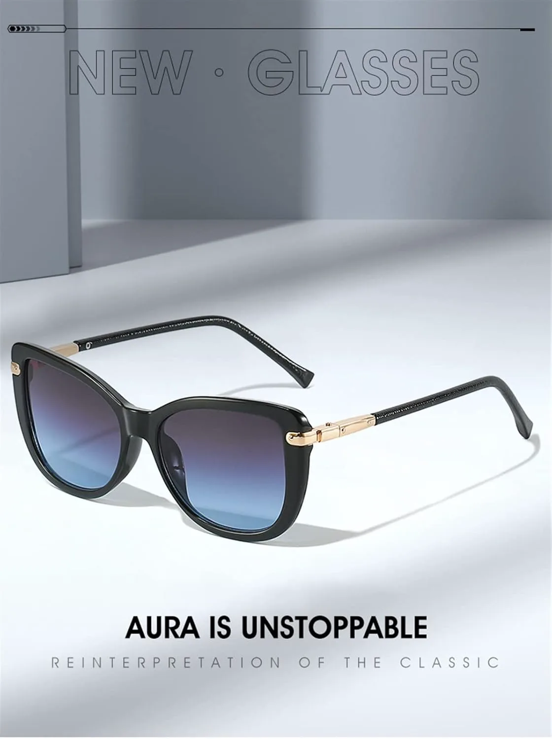 Солнцезащитные очки «кошачий глаз» с защитой от УФ-излучения, модные, для мужчин и женщин, для отдыха на природе и пляже (цвет: D, размер: средний) MTZJH, One Color
Солнцезащитные очки «кошачий глаз» с защитой от УФ-излучения, модные, для мужчин и женщин, для отдыха на природе и пляже (цвет: D, размер: средний) MTZJH, One Color