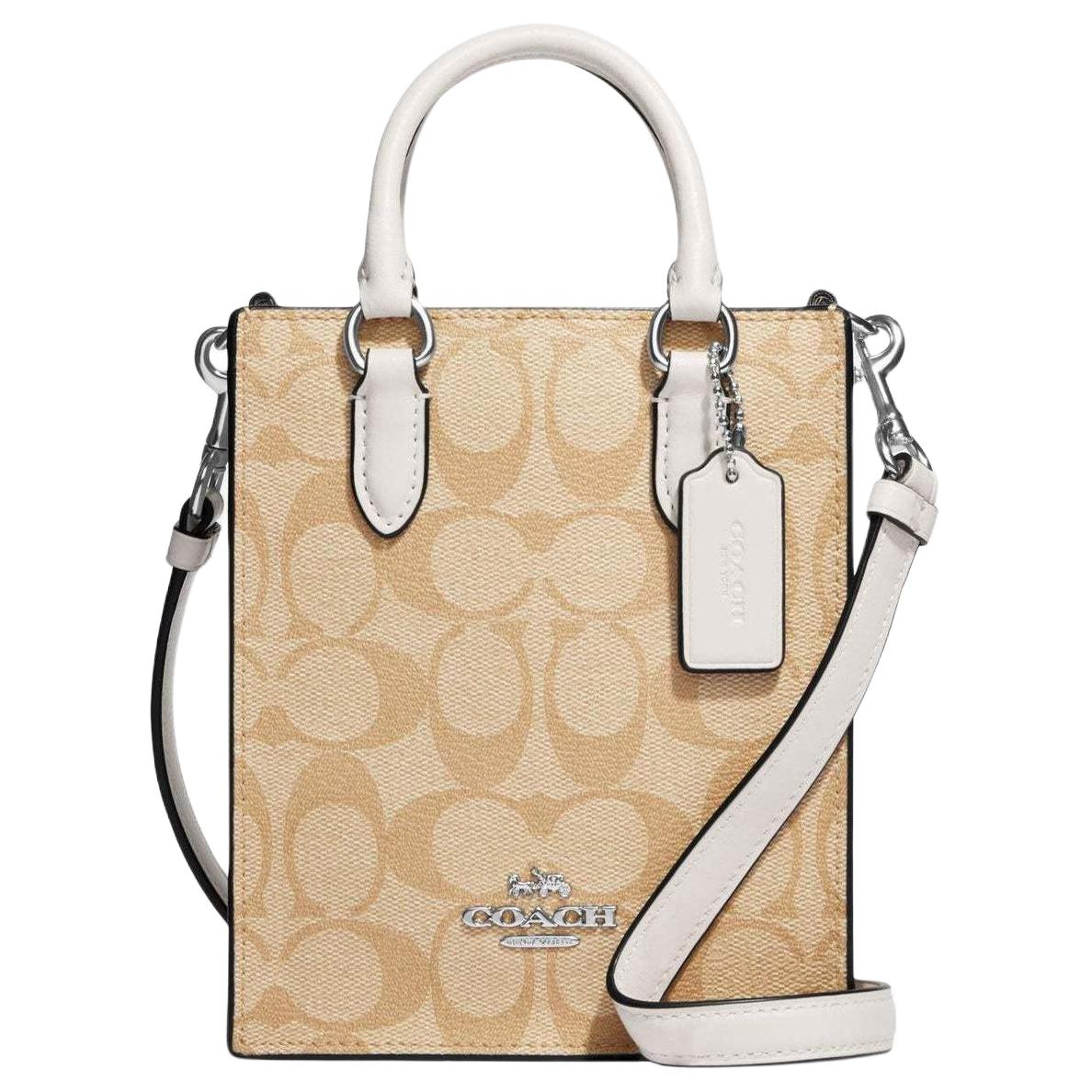 COACH Сумка-шоппер из холста с кожаными вставками
COACH Сумка-шоппер из холста с кожаными вставками