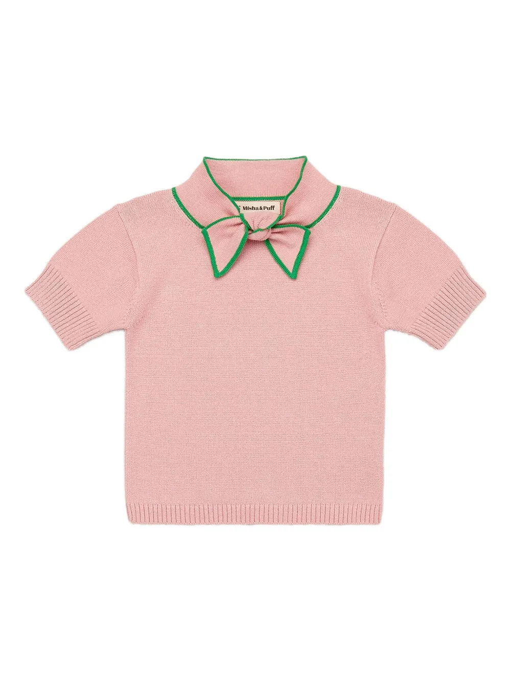 Футболка с воротником-поло и бантом Misha & Puff, розовый
Футболка с воротником-поло и бантом Misha & Puff, розовый