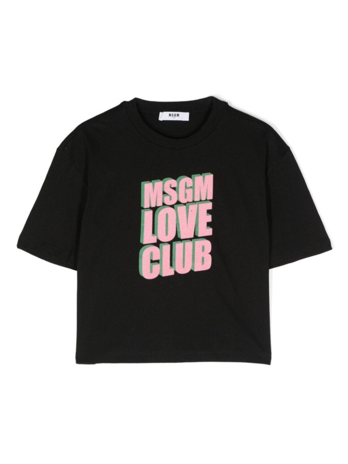 MSGM Kids футболка с логотипом, черный
MSGM Kids футболка с логотипом, черный