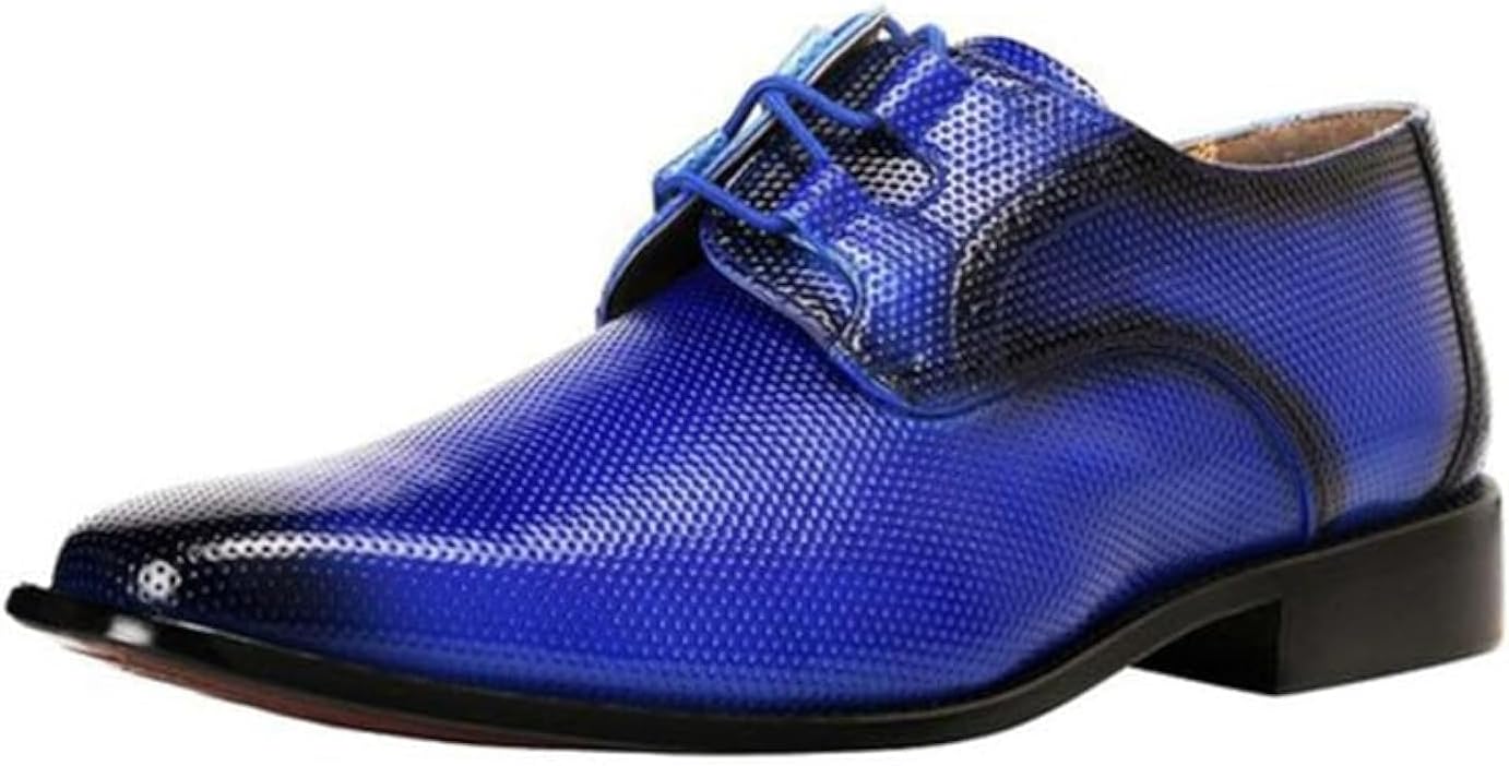 Мужские классические оксфорды LIBERTYZENO из натуральной кожи с шнуровкой и текстурным дизайном для Рождества, синий
Мужские классические оксфорды LIBERTYZENO из натуральной кожи с шнуровкой и текстурным дизайном для Рождества, синий