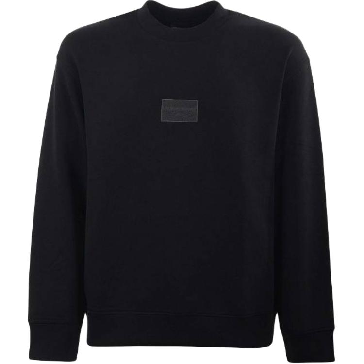 Толстовка с круглым вырезом и вышитым логотипом Emporio Armani, черный
Толстовка с круглым вырезом и вышитым логотипом Emporio Armani, черный