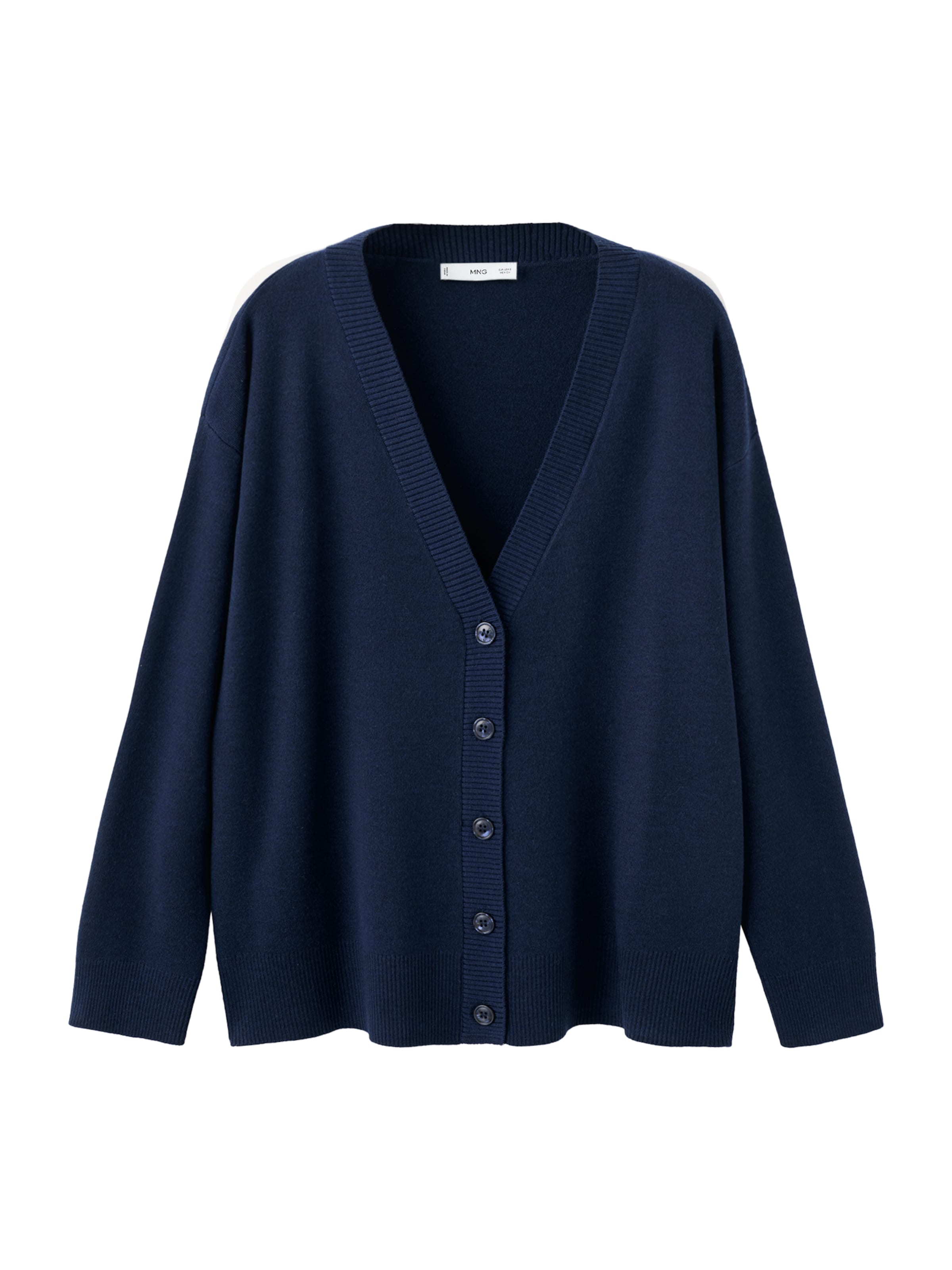 MANGO Вязаный кардиган 'BRUNINS' в цвете Navy
MANGO Вязаный кардиган 'BRUNINS' в цвете Navy