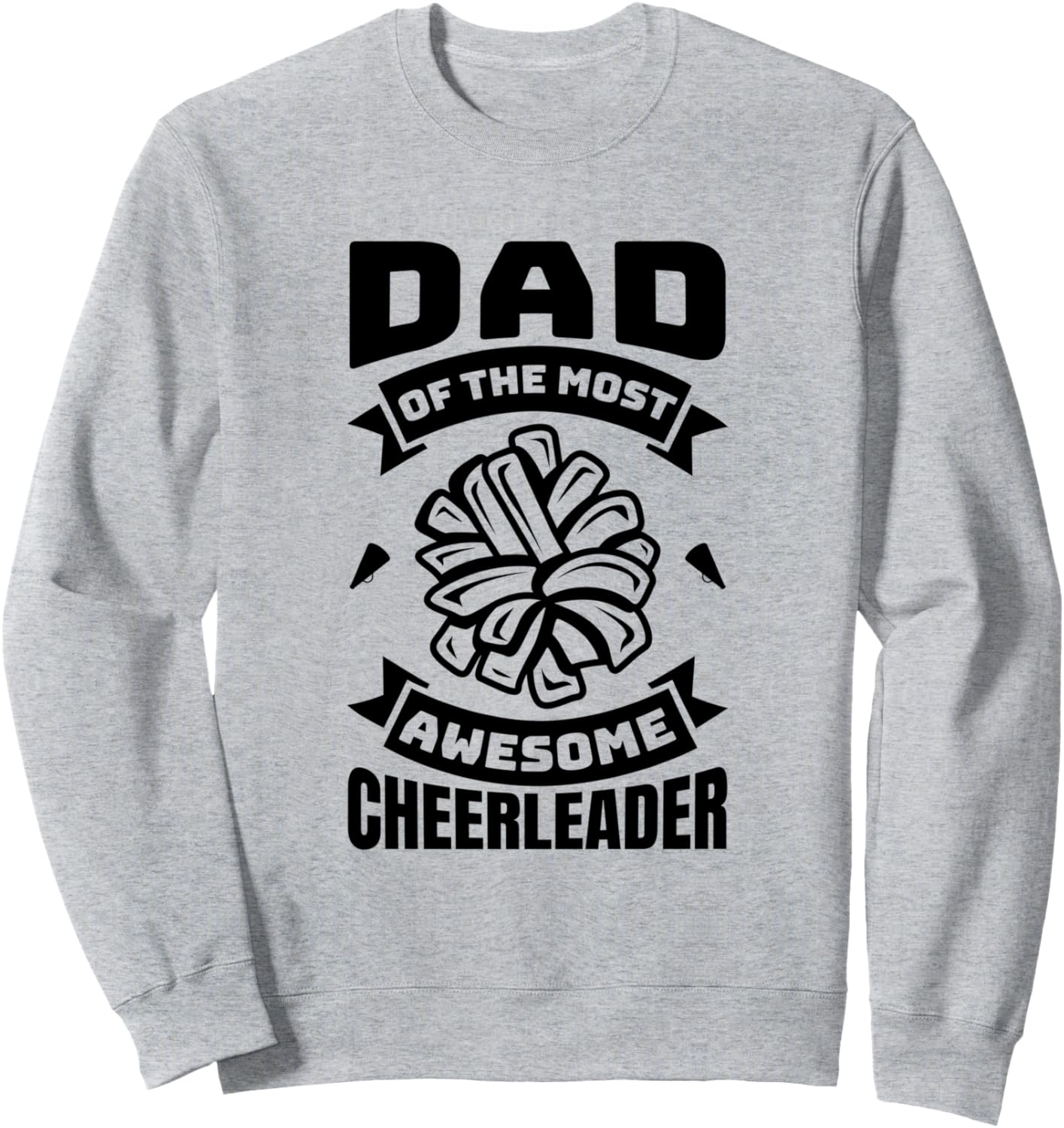 Папа-чирлидер, болельщик спортивной команды, День отца, толстовка Funny Cheerleading Instructor Graphic T-Shirt, серый
Папа-чирлидер, болельщик спортивной команды, День отца, толстовка Funny Cheerleading Instructor Graphic T-Shirt, серый