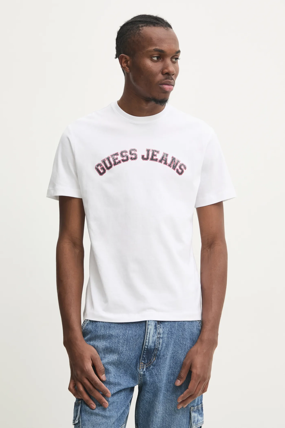 Футболка Guess Jeans, белый
Футболка Guess Jeans, белый