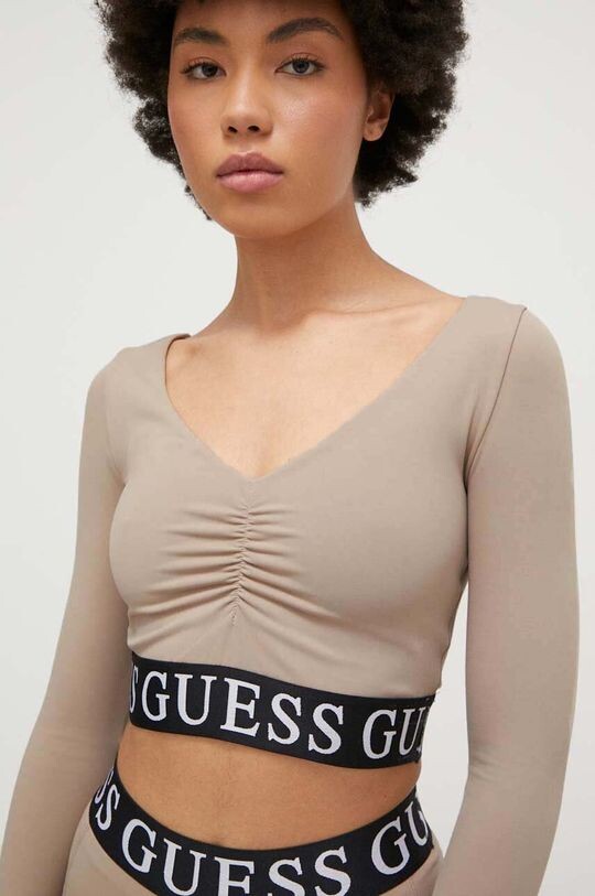 Топ Guess, коричневый
Топ Guess, коричневый