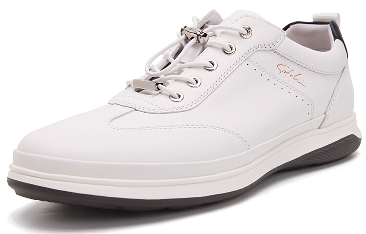 Кеды мужские, обувь для скейтбординга низкая белый Satchi
Кеды мужские, обувь для скейтбординга низкая белый Satchi