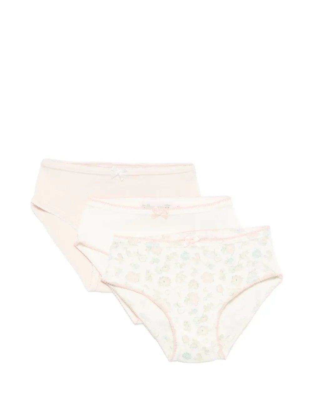 Трусы с бантиком (набор из трех) Bonpoint, белый
Трусы с бантиком (набор из трех) Bonpoint, белый