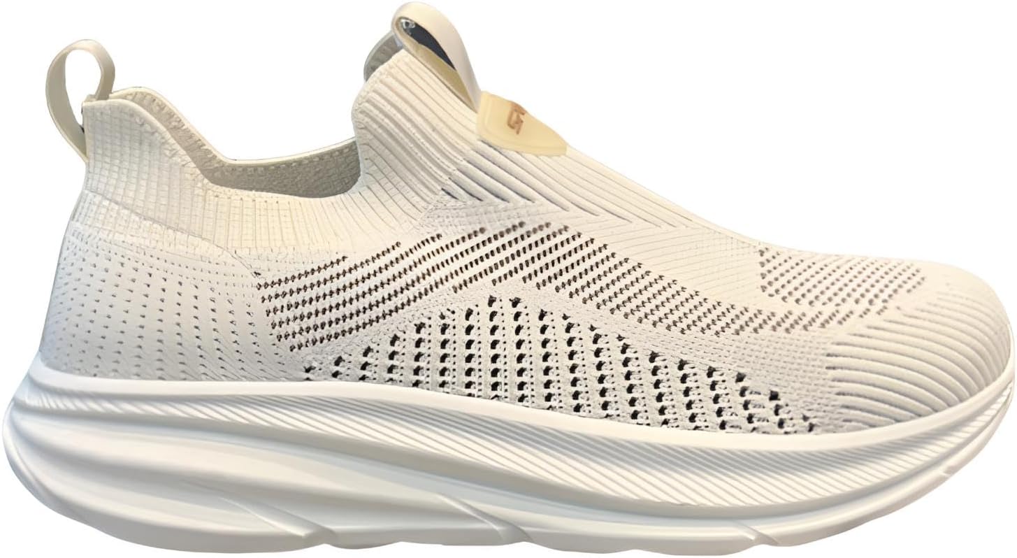 Вязаные кроссовки в стиле носков с дышащим сетчатым верхом и белой амортизирующей подошвой, доступные в сером, черном и белом цветах Generic
Вязаные кроссовки в стиле носков с дышащим сетчатым верхом и белой амортизирующей подошвой, доступные в сером, черном и белом цветах Generic