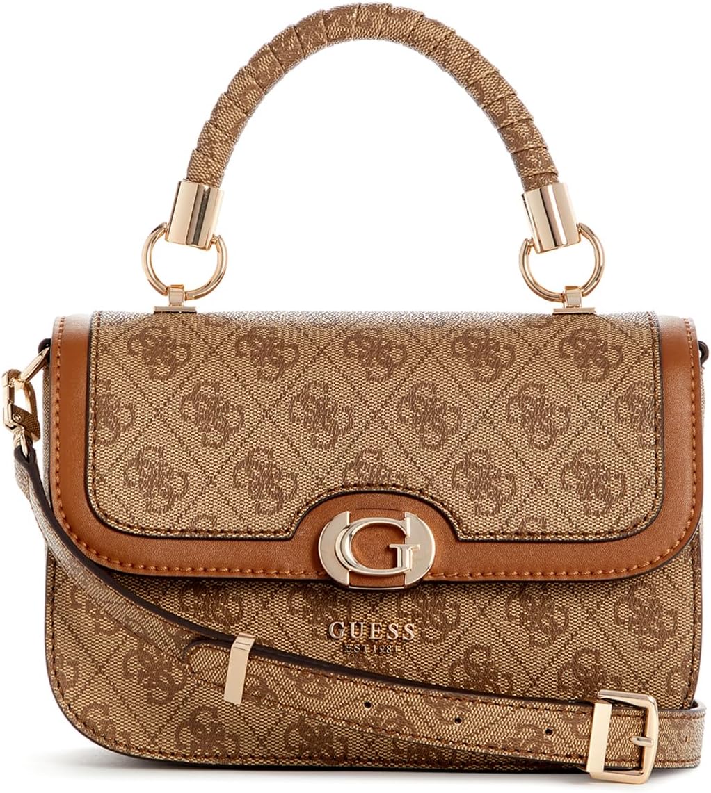 Сумка GUESS Orlina Logo Top Handle Flap, Latte Logo/Brown
Сумка GUESS Orlina Logo Top Handle Flap, Latte Logo/Brown