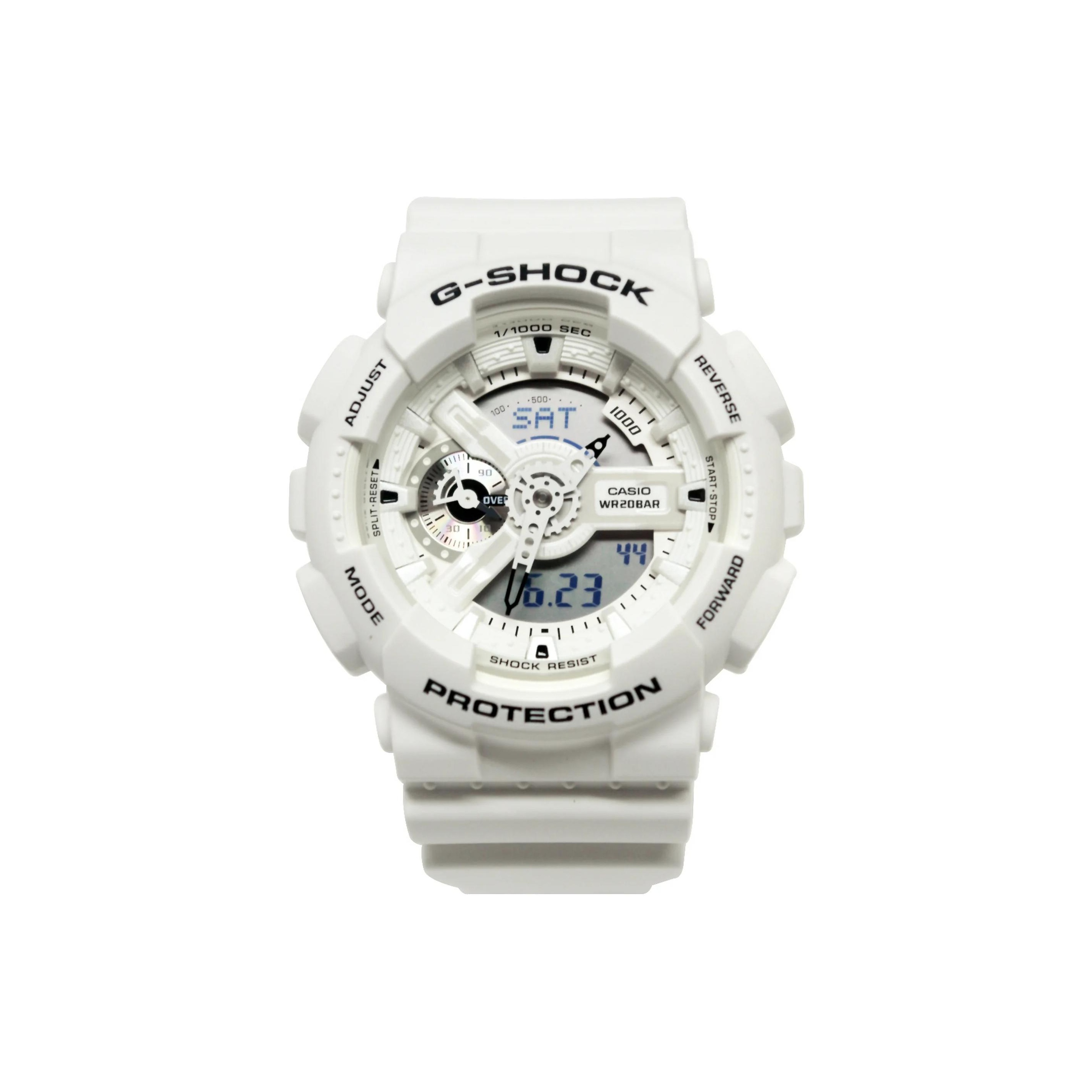 G-SHOCK Часы Casio G SHOCK GA110MW 7A, White Dial
G-SHOCK Часы Casio G SHOCK GA110MW 7A, White Dial