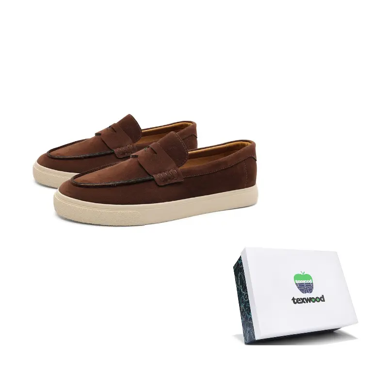TEXWOOD Дышащие противоударные низкие повседневные туфли мужские коричневые, цвет Brown
TEXWOOD Дышащие противоударные низкие повседневные туфли мужские коричневые, цвет Brown