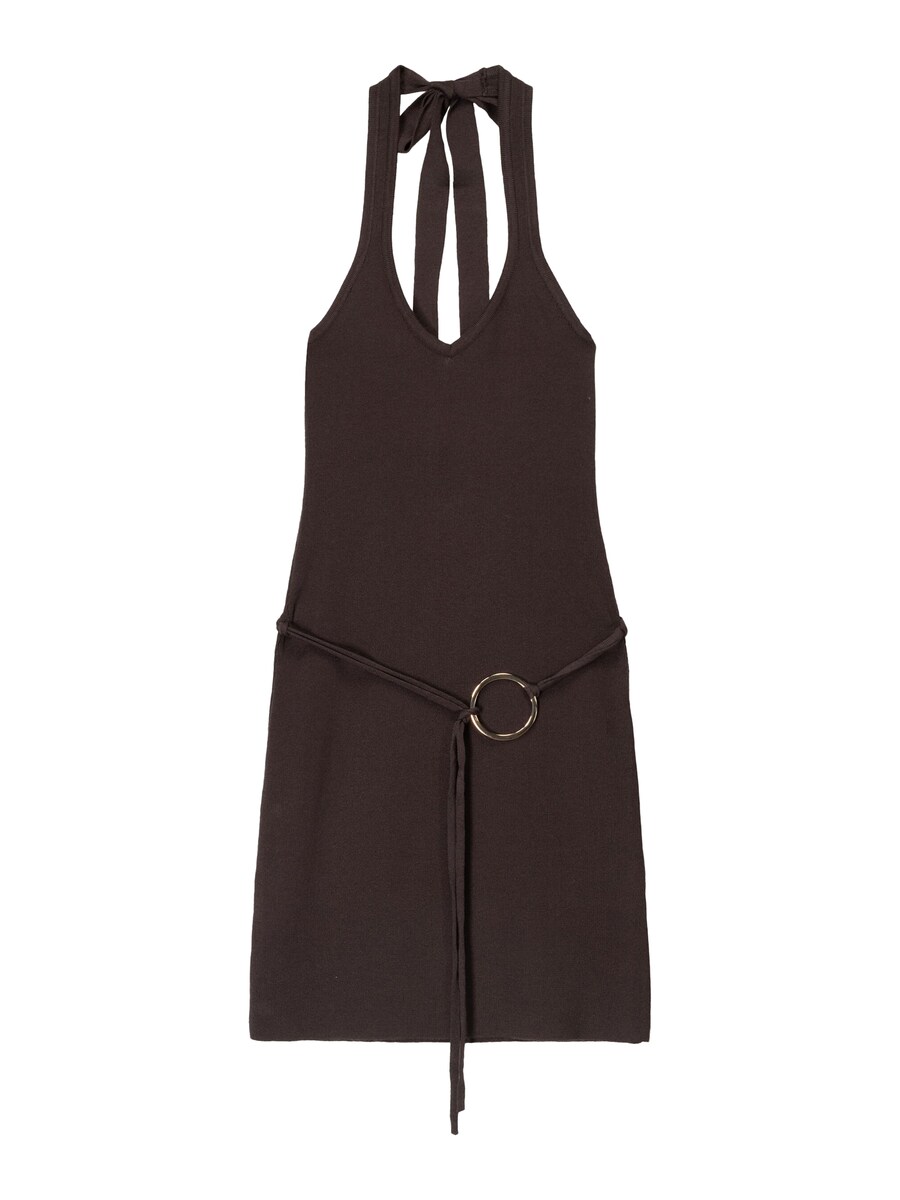 Летнее платье Bershka, коричневый
Летнее платье Bershka, коричневый