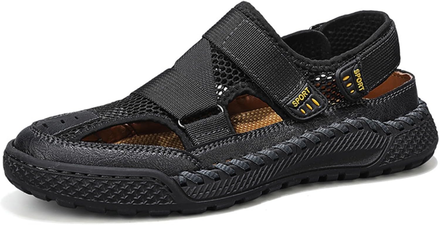 Мужские летние сандалии для спорта и путешествий, легкие дышащие сандалии, пляжная обувь Ucilxi, черный
Мужские летние сандалии для спорта и путешествий, легкие дышащие сандалии, пляжная обувь Ucilxi, черный