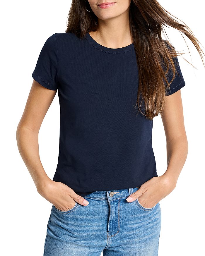 Идеальная вязаная футболка с круглым вырезом NIC+ZOE, синий
Идеальная вязаная футболка с круглым вырезом NIC+ZOE, синий