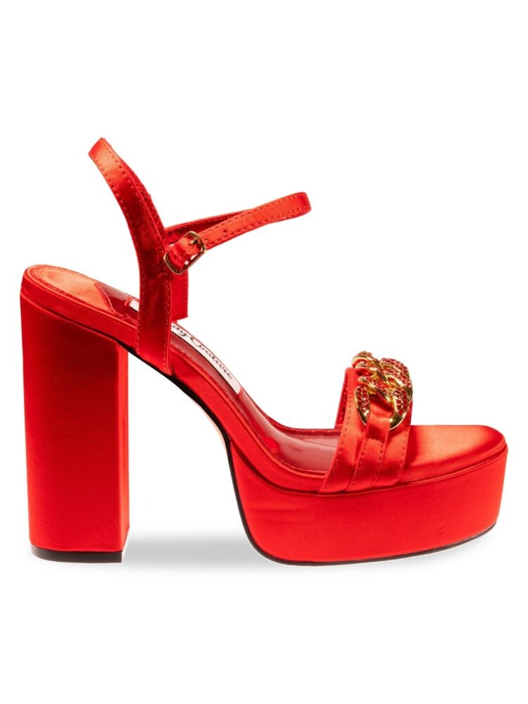 Сандалии на платформе с цепочкой и цепочкой для танцев для танцев Lady Couture, красный
Сандалии на платформе с цепочкой и цепочкой для танцев для танцев Lady Couture, красный
