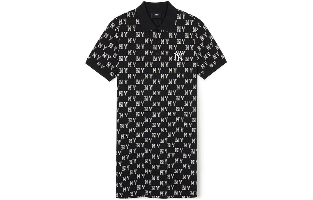 MLB Монограмма SS24 платье с короткими рукавами женское Black
MLB Монограмма SS24 платье с короткими рукавами женское Black