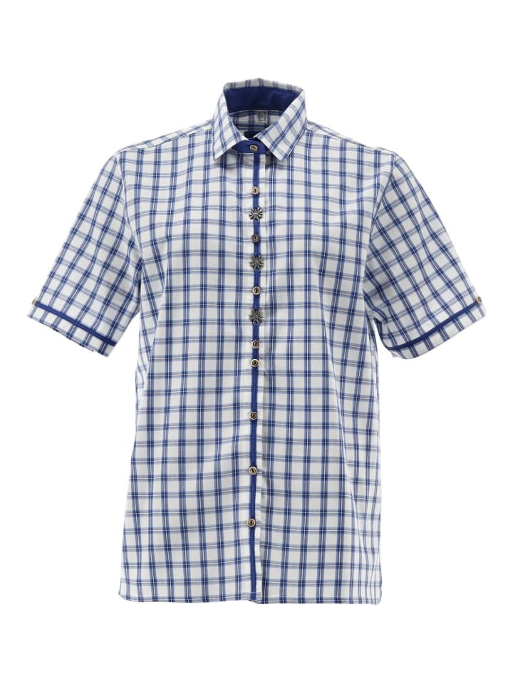 Традиционная блузка Калиру василькового цвета OS-Trachten
Традиционная блузка Калиру василькового цвета OS-Trachten