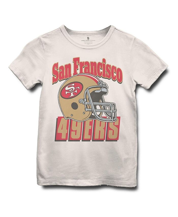 Футболка унисекс со шлемом НФЛ Сан-Франциско 49ers — Little Kid, Big Kid Junk Food Clothing, белый
Футболка унисекс со шлемом НФЛ Сан-Франциско 49ers — Little Kid, Big Kid Junk Food Clothing, белый