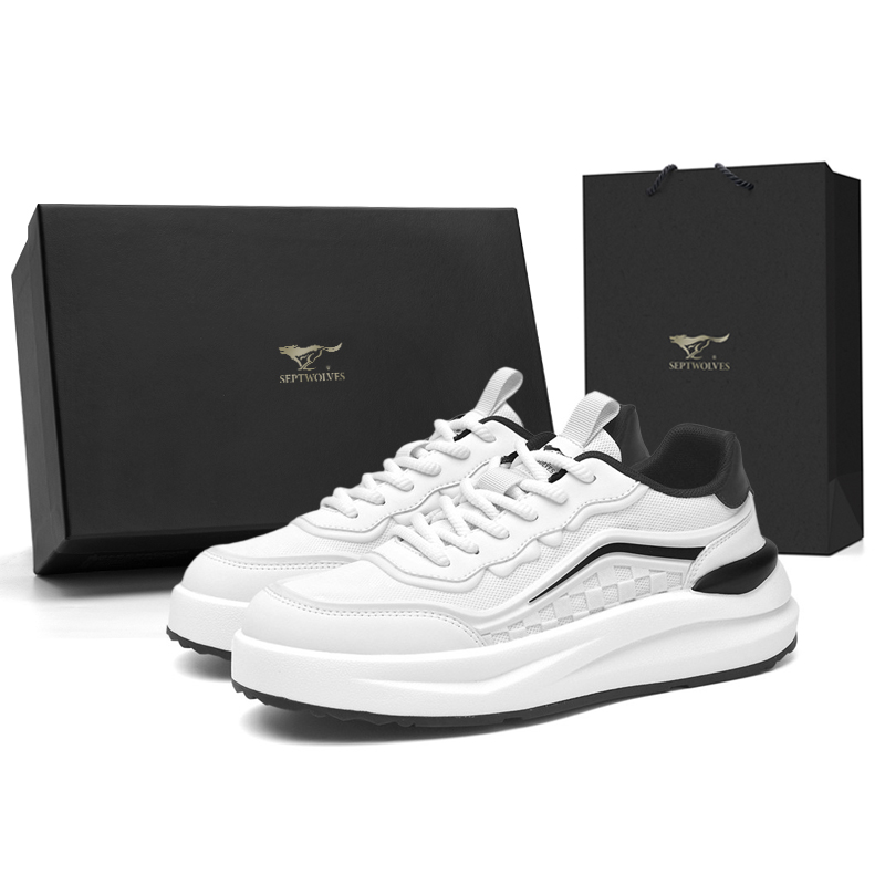 Низкие повседневные туфли мужские SEPTWOLVES, White Black (Standard Leather Shoe Size)
Низкие повседневные туфли мужские SEPTWOLVES, White Black (Standard Leather Shoe Size)