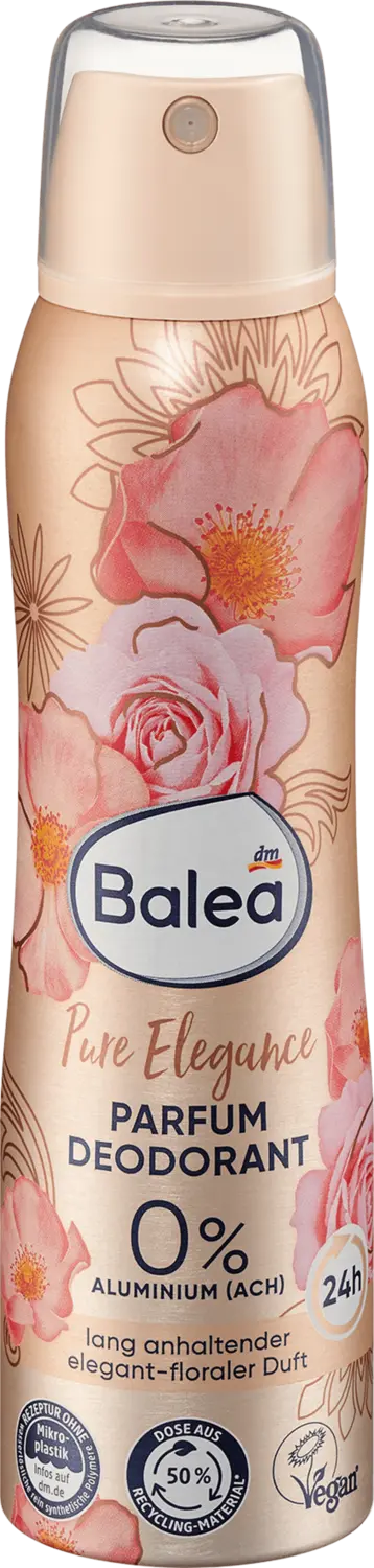 Дезодорант Balea Deospray Parfum Deodorant Pure Elegance, 150 ml
Дезодорант Balea Deospray Parfum Deodorant Pure Elegance, 150 ml