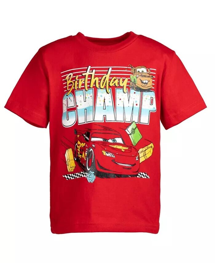 Футболка с рисунком «Тачки Молнии Мак Королевы» для маленьких мальчиков Pixar Cars, красная Disney, красный
Футболка с рисунком «Тачки Молнии Мак Королевы» для маленьких мальчиков Pixar Cars, красная Disney, красный