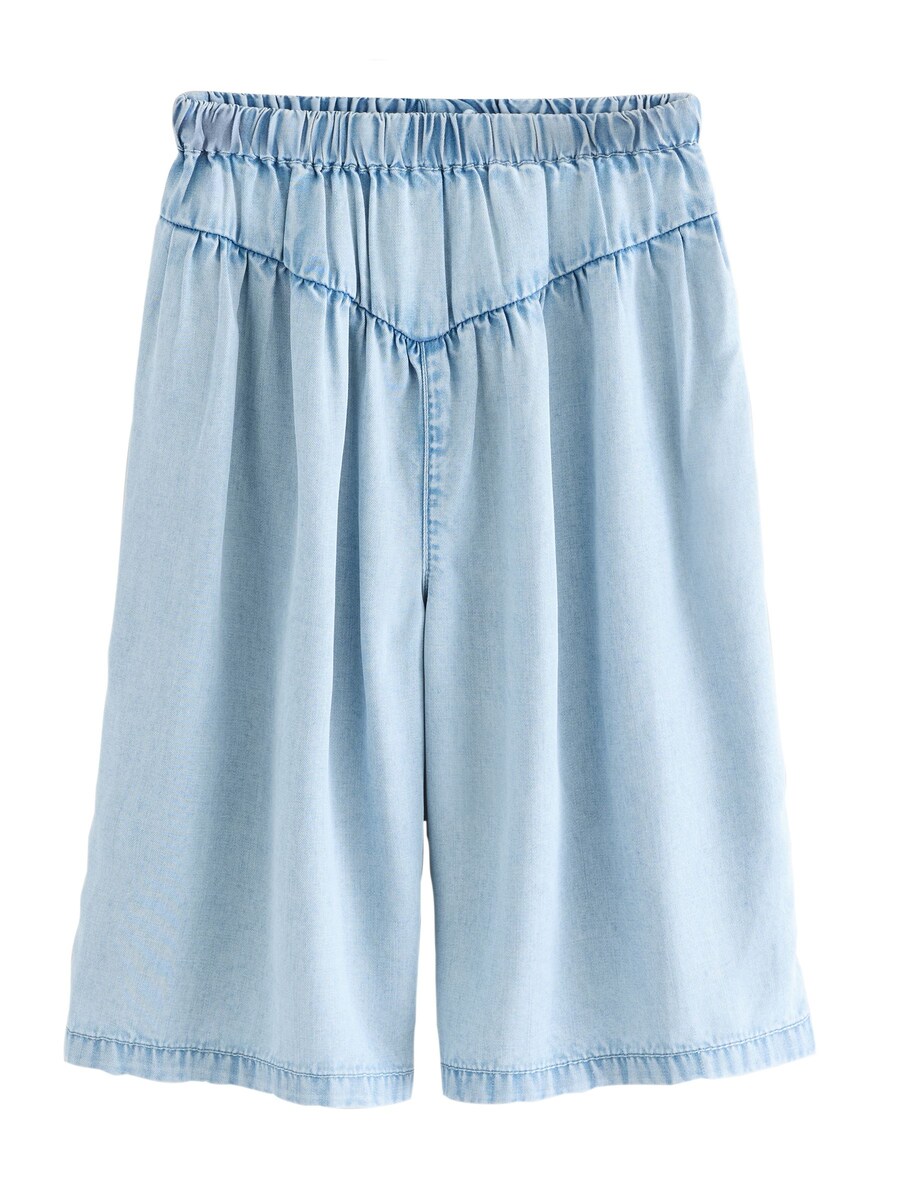 Джинсы с широкими штанинами Next, синий деним
Джинсы с широкими штанинами Next, синий деним