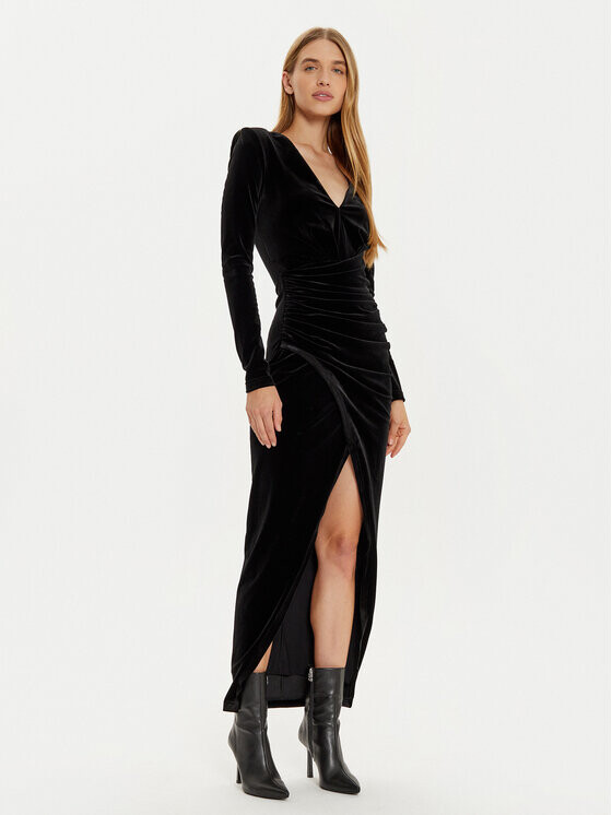 Вечернее платье стандартного кроя Marciano Guess, черный 
Вечернее платье стандартного кроя Marciano Guess, черный