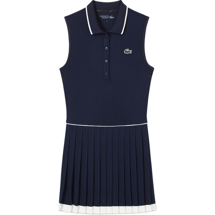 Мини-платье без рукавов с вышитым логотипом LACOSTE, синий/мультиколор
Мини-платье без рукавов с вышитым логотипом LACOSTE, синий/мультиколор