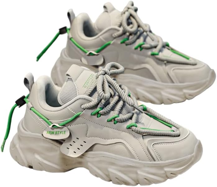 Белые ретро кроссовки с нескользящей подошвой - мужская повседневная обувь с высокой подошвой, для молодежи, дышащий верх из ткани, беговые кроссовки Hhhchpm
Белые ретро кроссовки с нескользящей подошвой - мужская повседневная обувь с высокой подошвой, для молодежи, дышащий верх из ткани, беговые кроссовки Hhhchpm