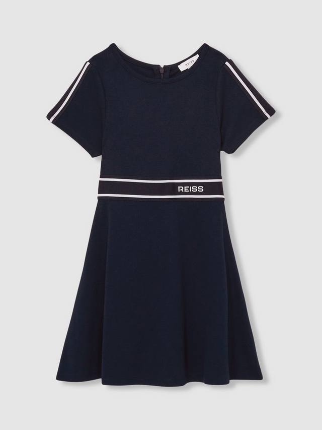 Детское платье-трапеция Lowri с логотипом Reiss, Navy
Детское платье-трапеция Lowri с логотипом Reiss, Navy