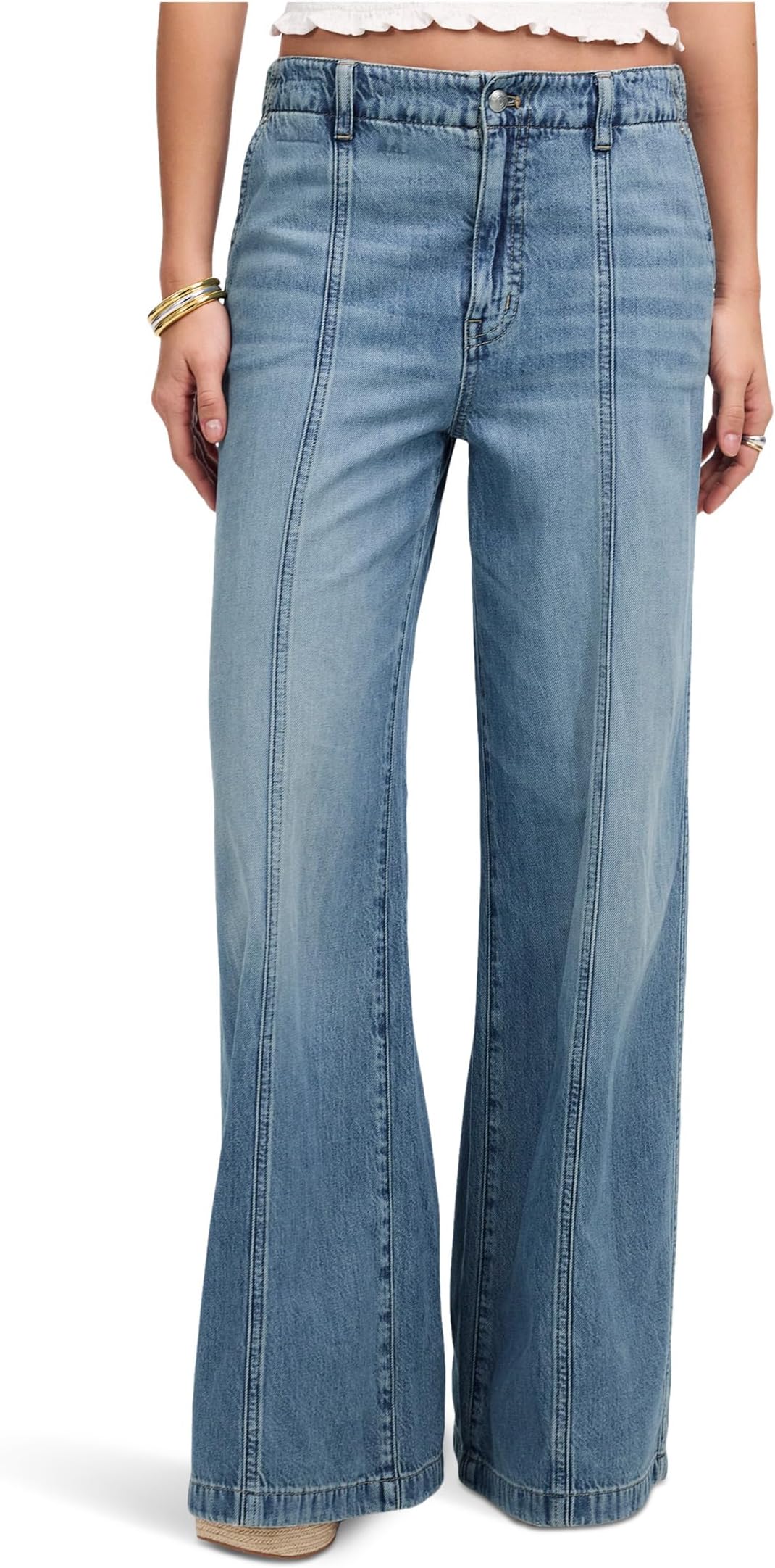 Джинсы Madewell Wide Sweep Trouser with Seam in Robertson Wash, Robertson Wash
Джинсы Madewell Wide Sweep Trouser with Seam in Robertson Wash, Robertson Wash