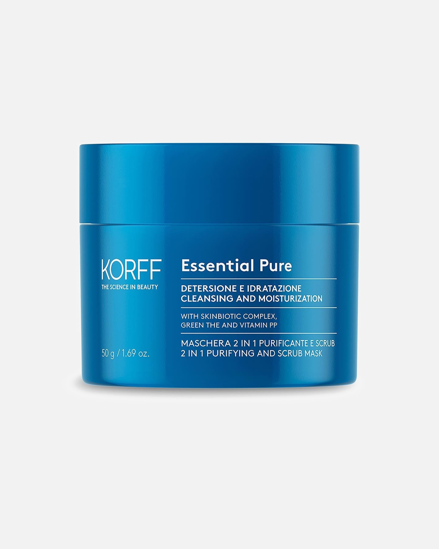 Очищающая маска для лица Korff, 50 гр
Очищающая маска для лица Korff, 50 гр