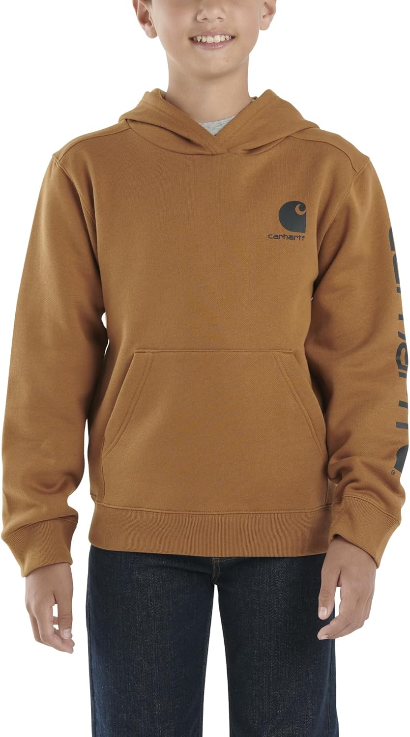 Детская толстовка Carhartt CA6272 с длинными рукавами и принтом - для мальчиков, Carhartt Brown
Детская толстовка Carhartt CA6272 с длинными рукавами и принтом - для мальчиков, Carhartt Brown