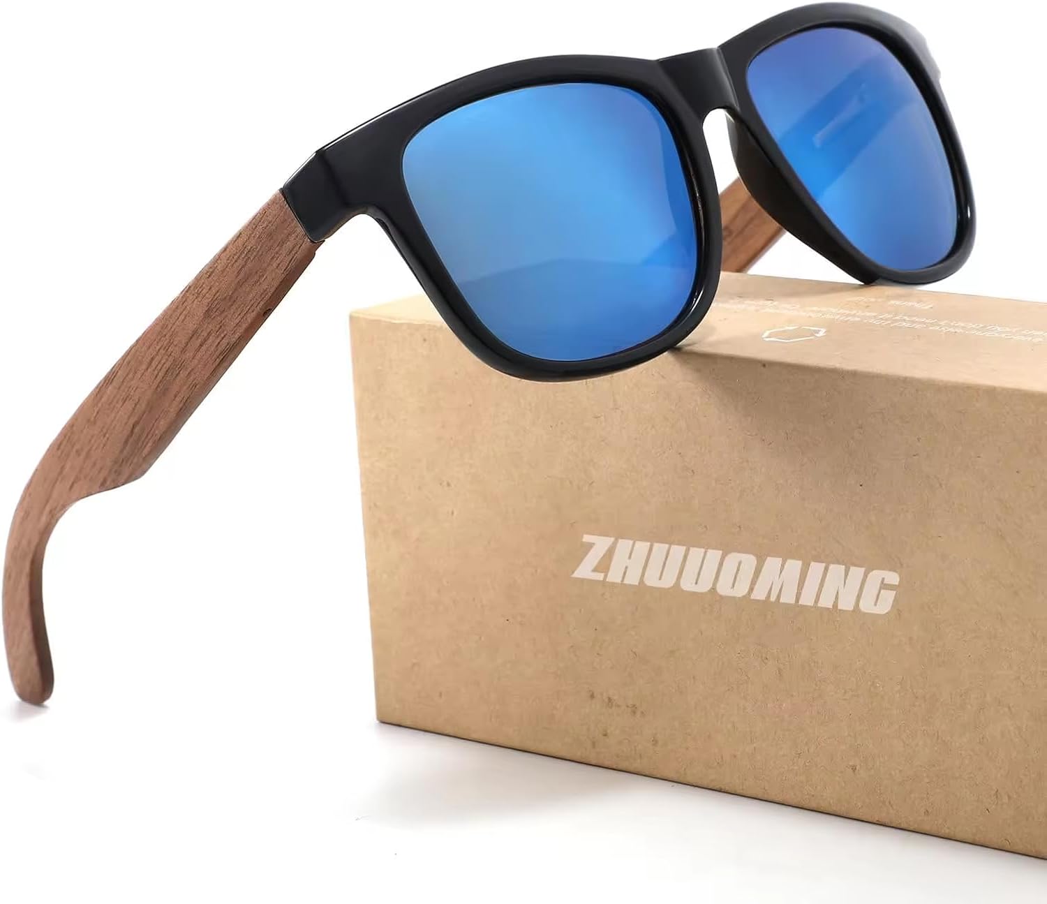 Солнцезащитные очки ZHUOOMING из бамбукового дерева, поляризованные, с защитой от УФ-излучения UV400, классический дизайн с деревянными дужками, для мужчин и женщин Generic, Transparent Color
Солнцезащитные очки ZHUOOMING из бамбукового дерева, поляризованные, с защитой от УФ-излучения UV400, классический дизайн с деревянными дужками, для мужчин и женщин Generic, Transparent Color