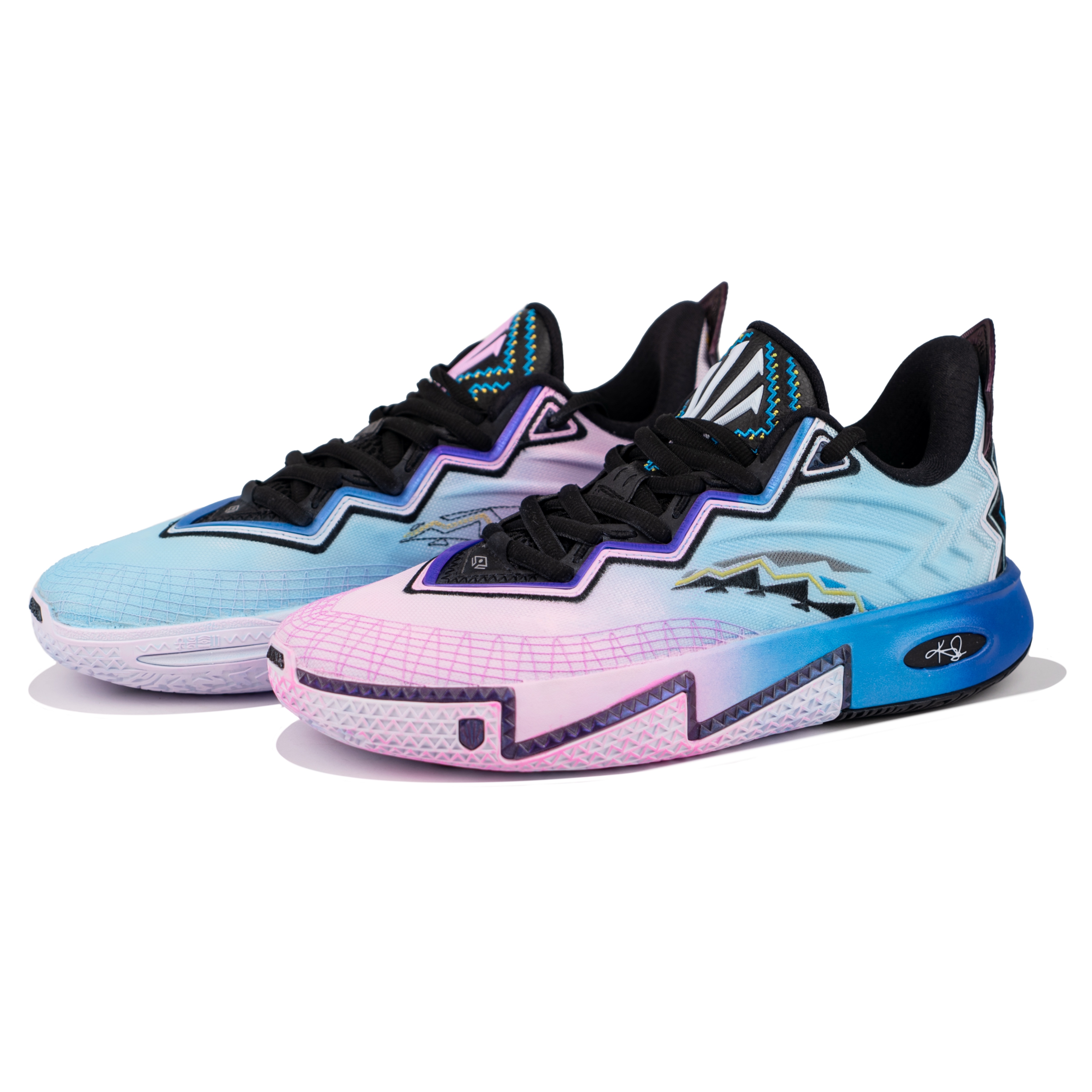 ANTA Баскетбольные кроссовки KAI 2 с противоскользящей подошвой и износостойкой подошвой, синие, с азотной технологией, мужские, сине-розовые, разные цвета
ANTA Баскетбольные кроссовки KAI 2 с противоскользящей подошвой и износостойкой подошвой, синие, с азотной технологией, мужские, сине-розовые, разные цвета