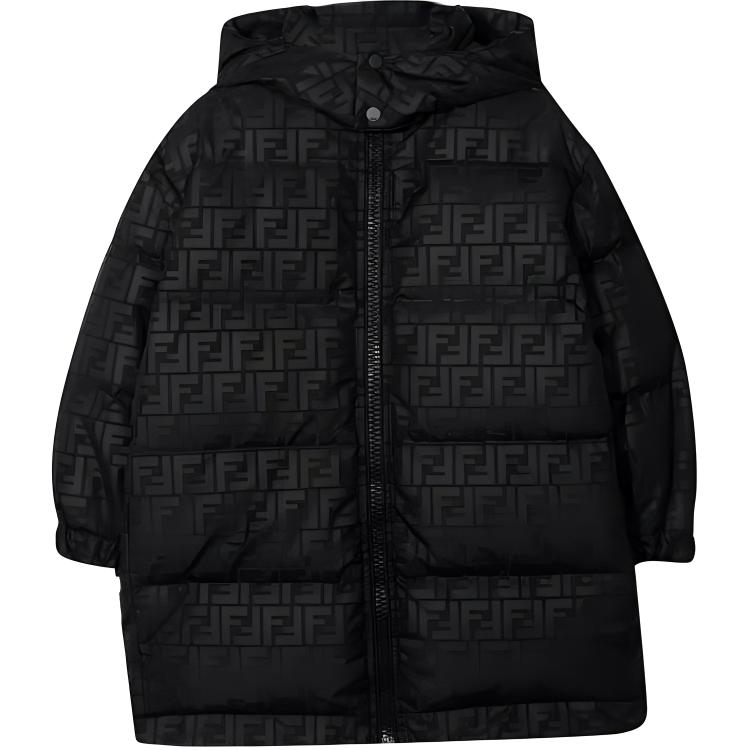 Детская пуховая куртка FENDI, черный
Детская пуховая куртка FENDI, черный