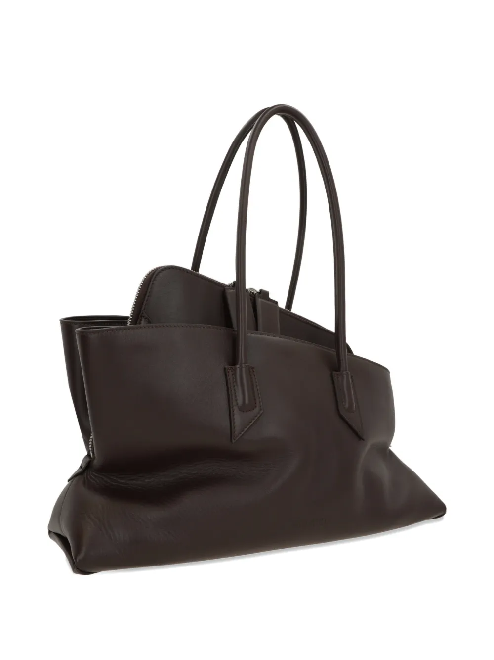 Сумка-тоут La Passeggiata среднего размера из кожи The Attico, коричневый
Сумка-тоут La Passeggiata среднего размера из кожи The Attico, коричневый