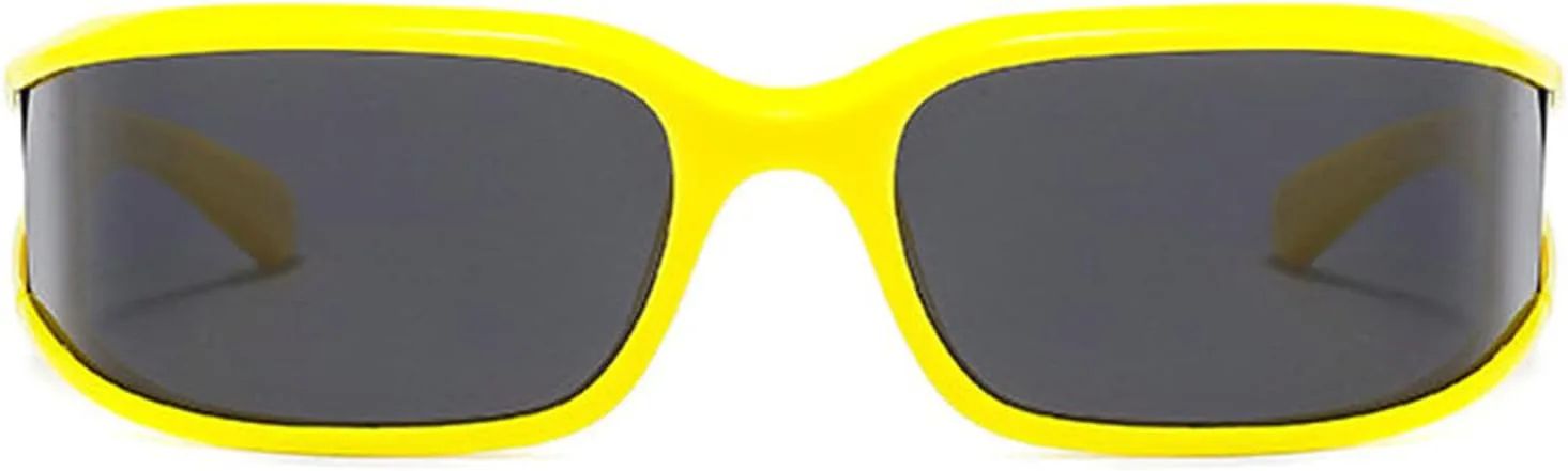 Модные солнцезащитные очки-обтекатели для женщин и мужчин, футуристические прямоугольные солнцезащитные очки, массивные солнцезащитные очки helena, Yellow
Модные солнцезащитные очки-обтекатели для женщин и мужчин, футуристические прямоугольные солнцезащитные очки, массивные солнцезащитные очки helena, Yellow
