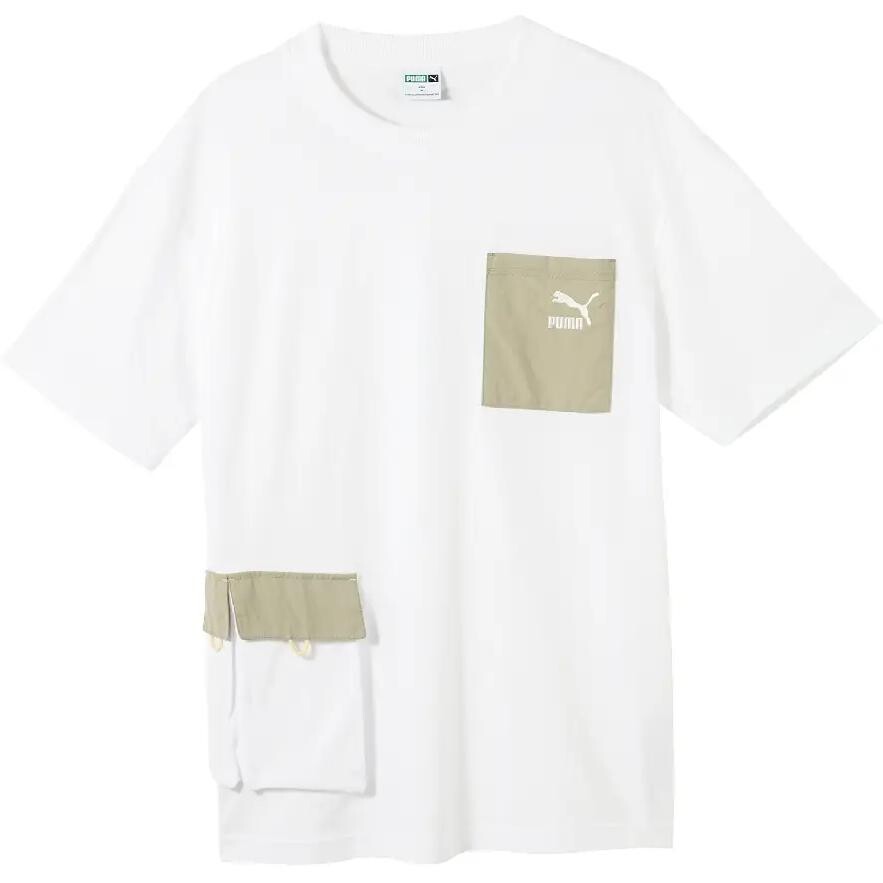 Футболка мужская белая Puma, белый 
Футболка мужская белая Puma, белый