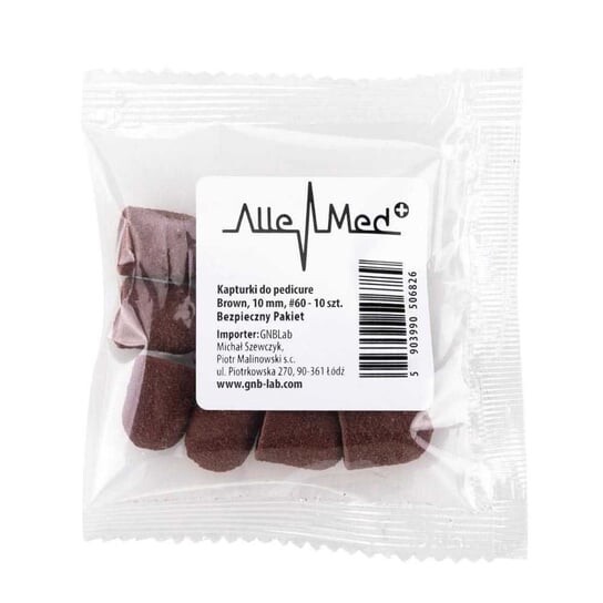 Колпачки для педикюра, 10 мм, градация 60 Allemed, коричневые, 10 шт. MollyLac, Molly Lac
Колпачки для педикюра, 10 мм, градация 60 Allemed, коричневые, 10 шт. MollyLac, Molly Lac